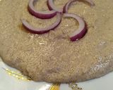 صورة لخطوة 3 من وصفة الرنجة بالطحينة مع شرائح البصل 😋❤️