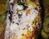 Foto del paso 5 de la receta: Cerdo relleno con papas al horno