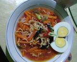 Foto langkah ke 4 dari resep Mi kuah sayur.