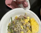 Foto langkah ke 5 dari resep Nasi Goreng Nanas Bunga Telang.