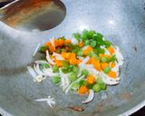 A picture of step 3 of Basil Pesto Rice With Vegetables.