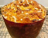 Foto del paso 14 de la receta: Panettone con pasas y chocolate blanco “sin gluten”