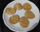 A picture of step 4 of Sev Puri.