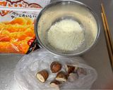 A picture of step 2 of Chestnuts Tempra.