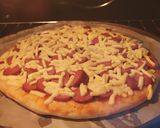 Foto langkah ke 5 dari resep Pizza Topping Sosis.