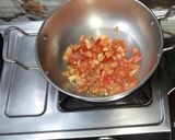टमाटर और चने की चाट (tamatar aur chane ki chaat recipe in Hindi) रेसिपी चरण 2 फोटो