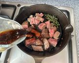 Hình bước làm 1 của món Cơm bò 🐮