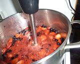 Eper - áfonya lekvár recept fázis 3 fotója