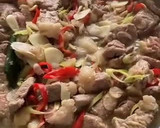 Foto langkah ke 6 dari resep Oseng Daging Kecombrang.