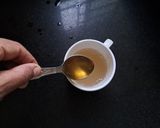 A picture of step 3 of Amla powder tea / Gooseberry tea.