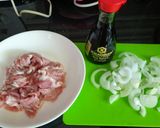รูปขั้นตอนการทำที่ 1 ของ ข้าวหน้าหมูสไลด์ 🐷