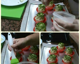 Foto del paso 4 de la receta: Rosa o Flores de Calabacín
