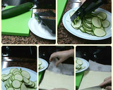 Foto del paso 1 de la receta: Rosa o Flores de Calabacín