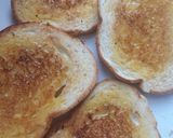 Foto langkah ke 2 dari resep Roti Bakar Keju Milo.