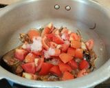 A picture of step 5 of Tomato Rice in Cooker.