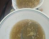 A picture of step 1 of Chicken Corn soup.