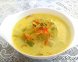 Foto langkah ke 5 dari resep Lodeh Labu-Buncis.