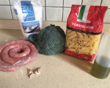 Foto del paso 1 de la receta: Tortiglioni con brócoli y butifarra