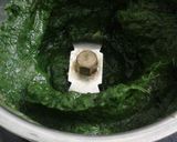 A picture of step 1 of HARA BHARA KABABShallow fried.