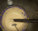 A picture of step 3 of Beans cake (akara).