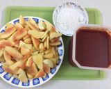 Hình bước làm 2 của món Đu đủ hường Làm kim chi