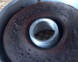 Foto langkah ke 5 dari resep Brownies 4 telur loyang tulban.