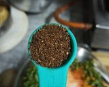 A picture of step 8 of Methi Malai Aloo.