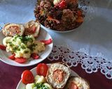 Los caracolas (🐟halfilé morzsába🥚🧄🧅🥗 forgatva kirántva) krumplipürével recept fázis 14 fotója