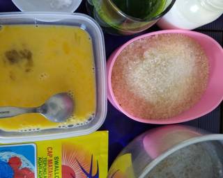 Puding Lumut Lapis Coklat langkah memasak 1 foto