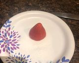 A picture of step 2 of Le sucre a couvert des fraises.