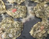 Foto del paso 4 de la receta: Pollo de mar con buñuelos de verdura y avena