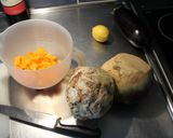 Foto del paso 1 de la receta: Sopa heavy metal multicolor