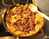 Foto del paso 8 de la receta: Higado con repollo y apio