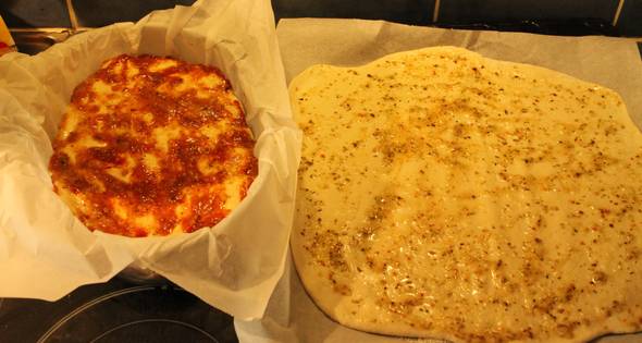 Como hacer Pizza Fugaceta (Creo Que Así Se Llama) Y Otra Fugazza A La  Italiana | Cocinar en casa