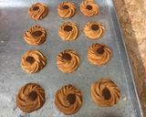 A picture of step 6 of Coffee Biscuits.