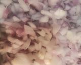 A picture of step 2 of Rajma rice.