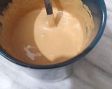 A picture of step 6 of Dalgona coffee Cake 🍰🍰🍰.