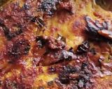 Gambar langkah 4 resipi Siakap bakar daun kesum perencah sambal ikan bilis adabi.