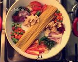 صورة لخطوة 10 من وصفة أسهل مكرونة بالخضار