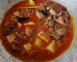 Foto langkah ke 3 dari resep Sayur Ati Ampela Kentang.