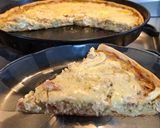 Foto del paso 4 de la receta: Tarta de jamón, queso y repollo