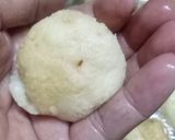 A picture of step 9 of Dahi Bhalla.