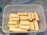 Nian gao / Lumpia Kue Keranjang
