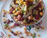 A picture of step 5 of Beans salad.