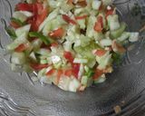 A picture of step 3 of Veg mayo sandwich.
