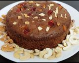 A picture of step 9 of Eggless plum cake.