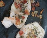Foto del paso 1 de la receta: Filetes de pollo con verduras a la plancha al toque de orégano