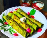 पालक पराठा (palak paratha recipe in marathi) रेसिपी स्टेप 5 फोटो 