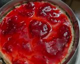 A picture of step 8 of Strawberry Cheese cake.
