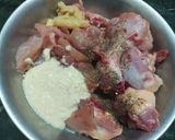 A picture of step 1 of Kandhari Chicken Gravy.